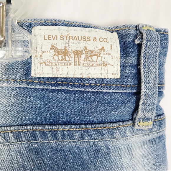 LEVI’S Genuinely Crafted Distressed Cuffed Jeans - Picture 5 of 7